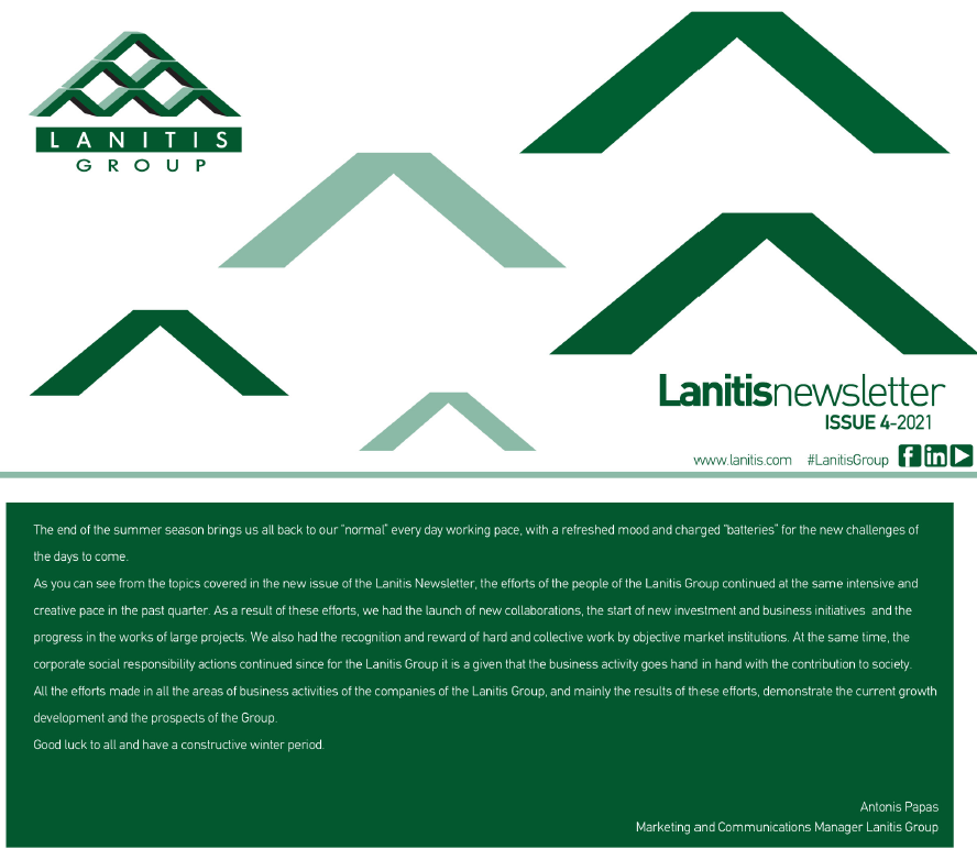 Lanitis Group / Issue 4 - 2021